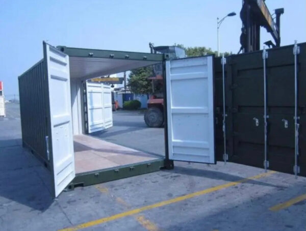 CONTENEDOR MARITIMO OPEN SIDE DE 20 PIES - Imagen 2