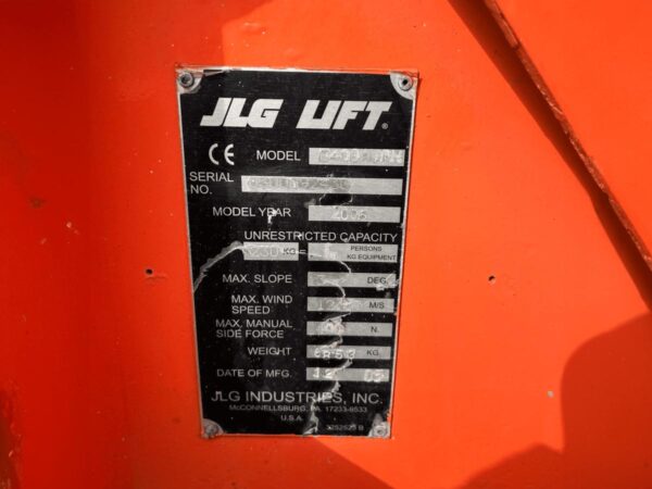 2005 JLG E400AJP - Imagen 16