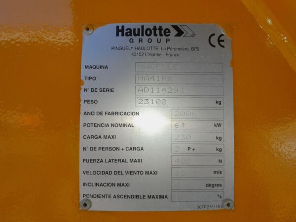 2006 HAULOTTE HA41PX - Imagen 20