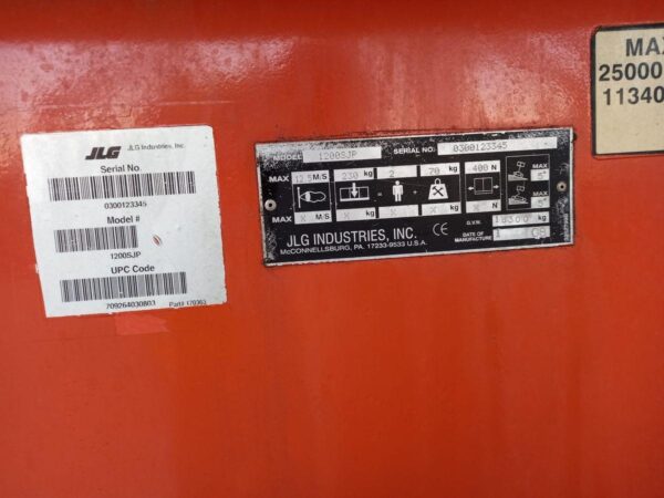 2008 JLG 1200SJP - Imagen 7