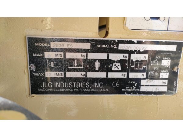 2008 JLG 2030 ES - Imagen 6