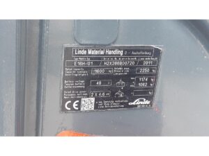 2011 LINDE E16H-01 - Imagen 16