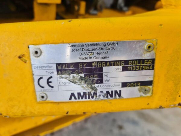 2013 AMMANN ARW 65 - Imagen 8