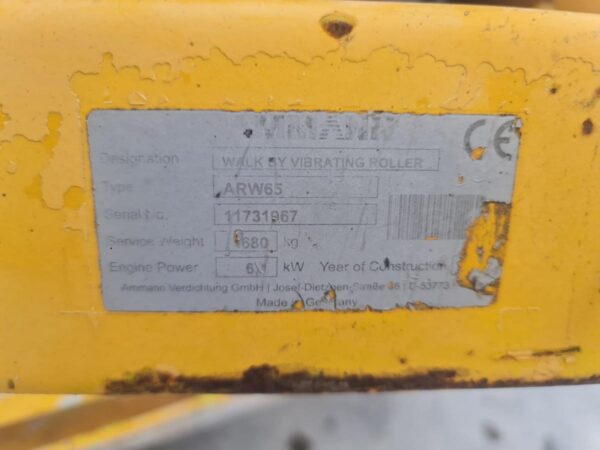 2014 AMMANN ARW 65 - Imagen 10