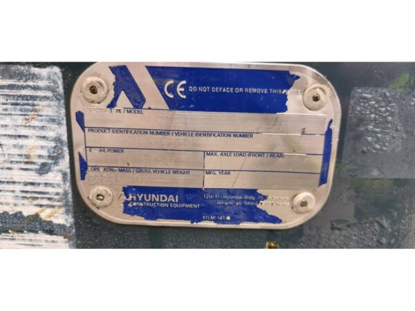 2018 HYUNDAI R25Z-9AK CANOPY - Imagen 10