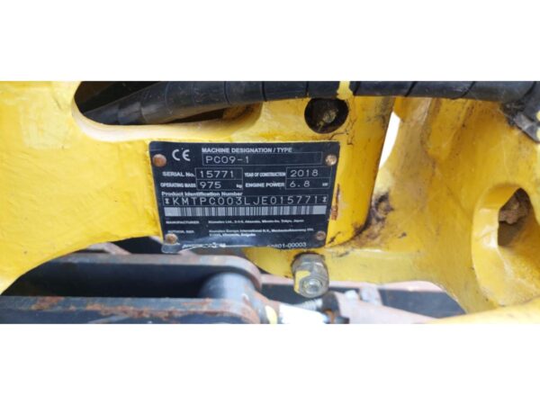 2018 KOMATSU PC09-1 - Imagen 12