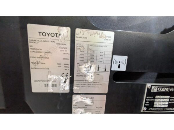 2019 TOYOTA RRE160MC - Imagen 10