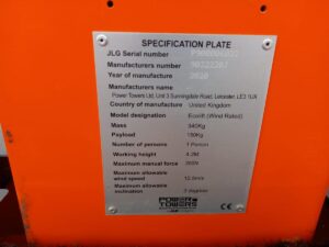 2020 JLG ECOWR-480 - Imagen 5