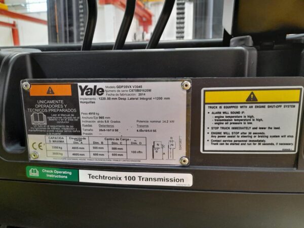 2024 REVIVER-YALE GDP35VX - Imagen 19