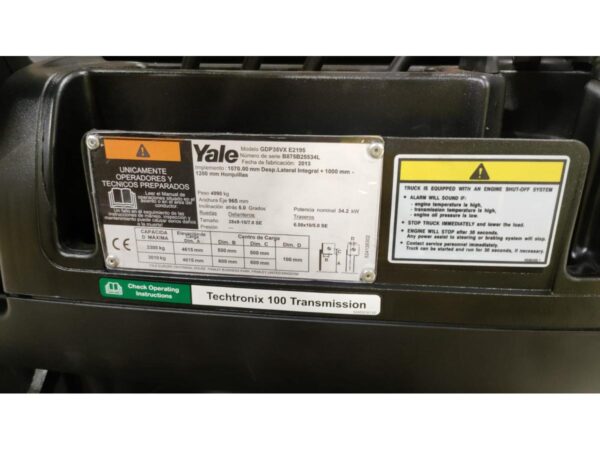 2024 REVIVER-YALE GDP35VX - Imagen 28