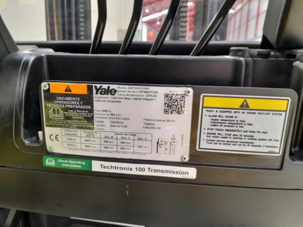 2024 REVIVER-YALE GDP35VX - Imagen 19