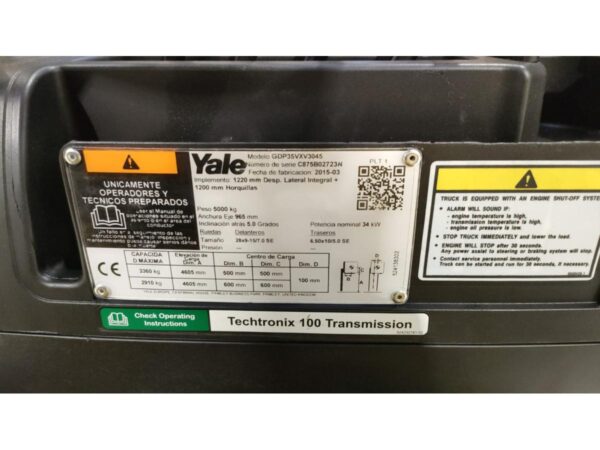 2024 REVIVER-YALE GDP35VX - Imagen 22