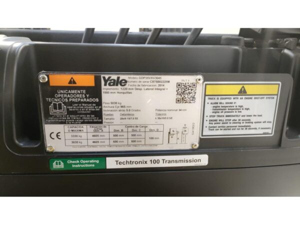 2024 REVIVER-YALE GDP35VX - Imagen 22