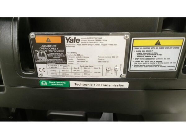 2024 REVIVER-YALE GDP35VX - Imagen 22
