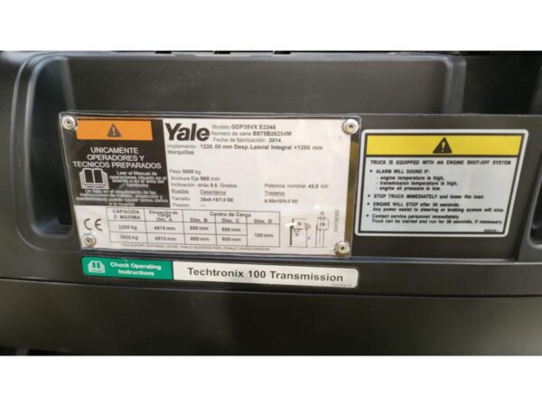 2024 REVIVER-YALE GDP35VX - Imagen 19