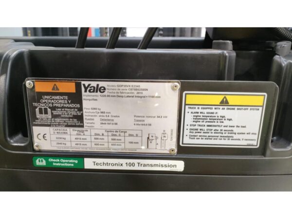 2024 REVIVER-YALE GDP35VX - Imagen 32