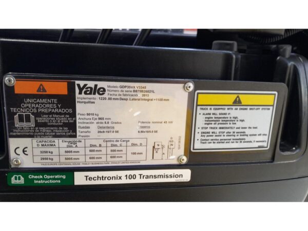 2024 REVIVER-YALE GDP35VX - Imagen 20
