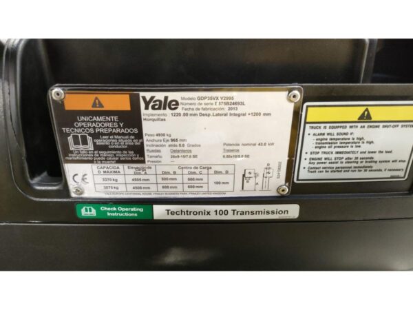 2024 REVIVER-YALE GDP35VX - Imagen 29