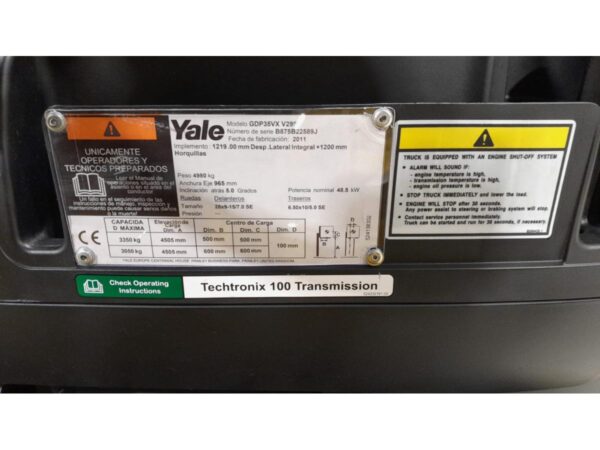 2024 REVIVER-YALE GDP35VX - Imagen 21