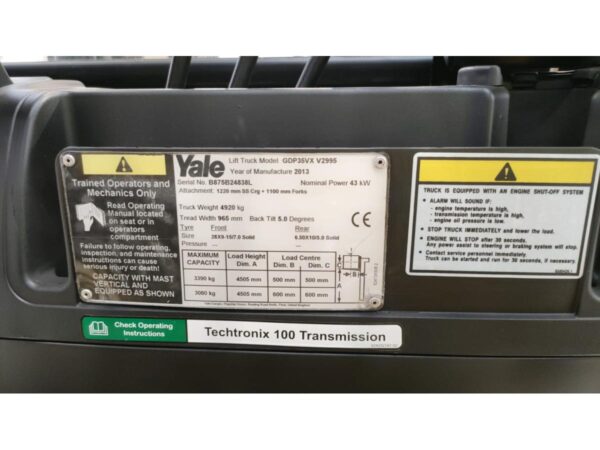 2024 REVIVER-YALE GDP35VX - Imagen 21