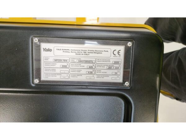 2024 REVIVER-YALE MP20X FBW Ancho Frutero - Imagen 12